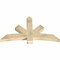Ekena Millwork Alberta Rough Sawn Timber Gable Bracket, Douglas Fir, 60"W x 35"H x 4"D x 6"F, 14/12 Pitch GBW060X35X0406ALB00RDF - alternate 4